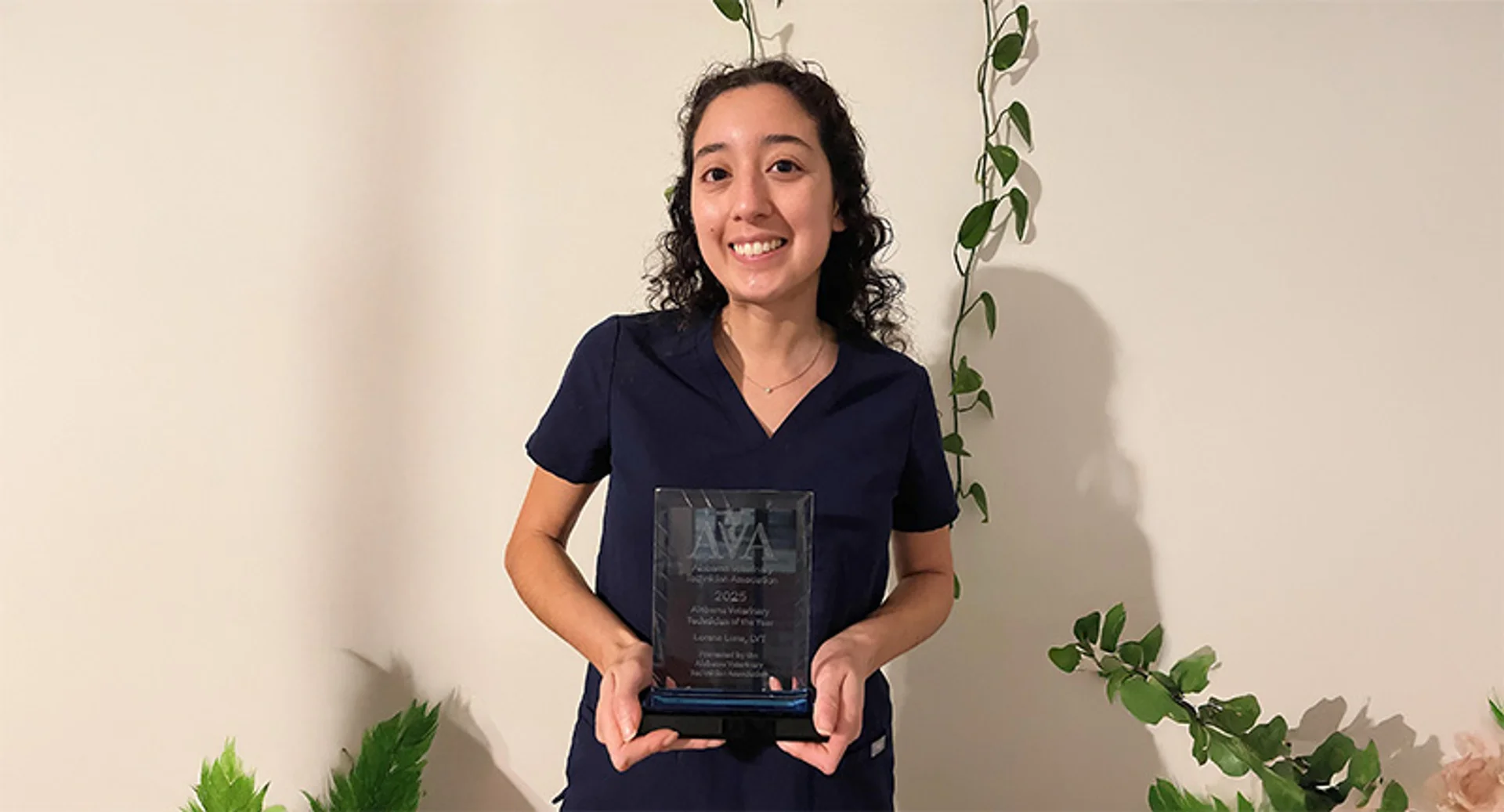 Celebrating Excellence: Lorena Luna, LVT, Named Alabama's Veterinary Technician of the Year